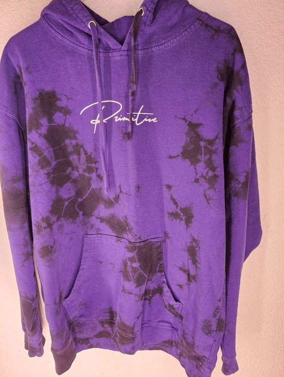 Primitive Other - Primitive Purple & Black Tie-Dye Hoodie